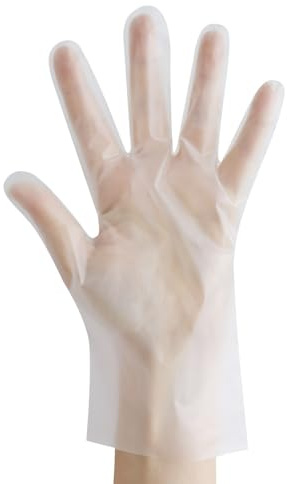 FRANZ MENSCH 2000 Stück Hygostar TPE-Handschuhe Allfood Thermosoft, transparent, 7/S, L: 24cm, Karton, Einmalhandschuhe, Medizinischhandschuhe, Gummihandschuhe