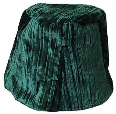 JOERBABU Damenhut, Herbst-Hut, Vintage-Stil, Kuppelhut, einfarbig, gestreift, Glockenform, verstaubar, Fischergrün, grün, 1-5