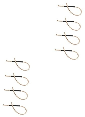 GOOHOCHY 4 Sets Cuerda de Mecha para Exteriores Encendedor de Fuego Supervivencia Cuerdas para Acampar Resistente al Viento Ligera Adecuado para Camping y Escalada