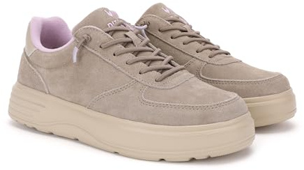 Pitas | Tampa | Sneakers Casual da Donna | Mocassini Invernali | Scarpe Eleganti | Nautiche Invernali | Scarpa da Vela | Calzatura Senza Lacci | Calzature Walkinpitas | Beige | 37