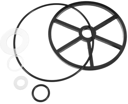 MERRYHAPY Kit de Juntas y para Válvula de Filtro de Piscina Recambio Duradero y Fácil de Instalar para Mantenimiento Compatible con Modelos Paquete