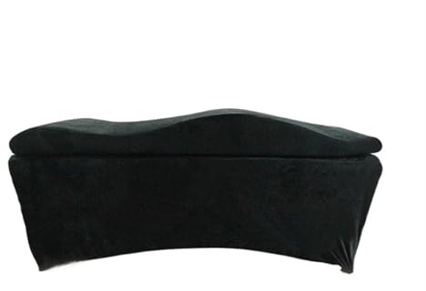 Coprimaterasso Per Lettino Da Massaggio Coprimaterasso curvo Memory Foam for letti curvi(Black)