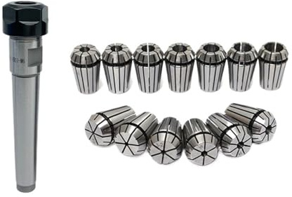 Federspannzangensatz for CNC-Graviermaschine und Fräsdrehmaschine-Werkzeughalter – hochpräzise Werkzeuglösung(Mta3-er11 ER11-15pcs)