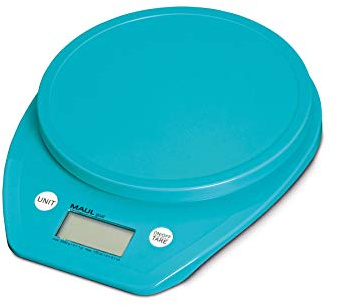 Impèse-lettres Maulgoal - Capacité de charge : 5000 g - 1 g - 160 x 30 x 200 mm - Bleu clair