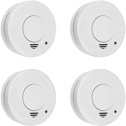 Smartwares Rauchmelder - Optischer Sensor - TÜV geprüft - Auswechselbare Batterie 5 Jahre - Testtaste - 85 dB - FSM-11514