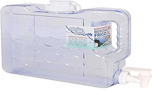 Water Fresh Dispensador Frigo, 3 l, Plastico, Multicolor, Talla Unica
