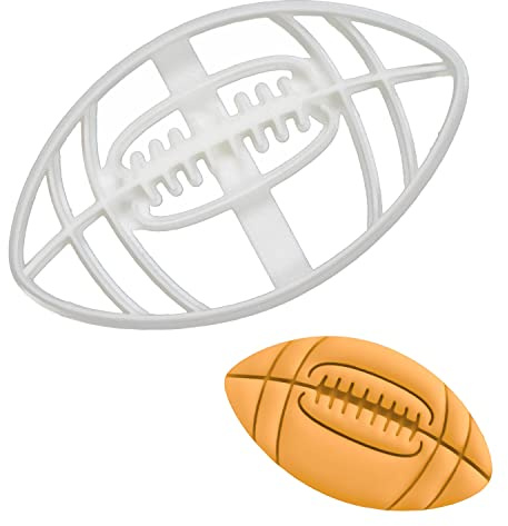 American Football cookie cutter, 1 piece - Bakerlogy