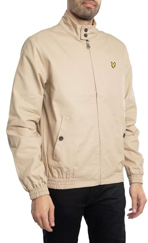 Lyle & Scott Herr Harrington jacka, Beige, XL