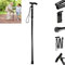 Foldable Walking Stick for Seniors | Lightweight Adjustable Walking Cane for Men & Women, Durable Aluminum Folding Mobility Aid with Anti-Slip Rubber Tip | Height Adjustable 82–92cm