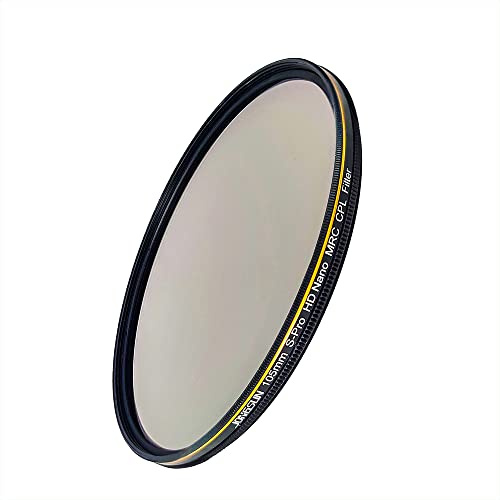 JONGSUN Polfilter 105mm, Zirkularer Polarisationsfilter, S-Pro HD Nano MRC16, Mehrlagenbeschichtung, Optisches Glas, CPL Filter