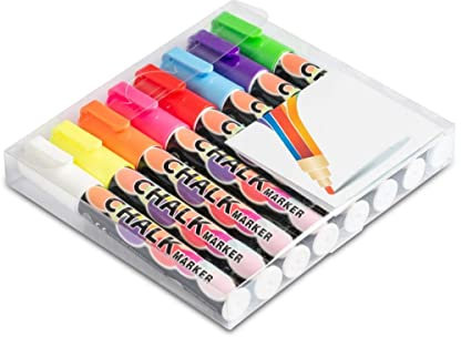 Flüssigkreidemarker-Set mit 8 Farben