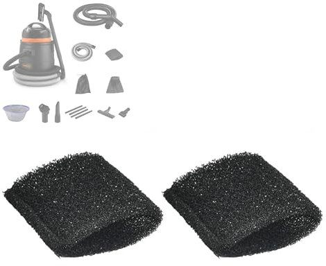 VonHaus Pond Vacuum Replacement Sponge Filter Pack of 2 – Spare Attachment for The VonHaus 1400W Pond Vacuum Cleaner
