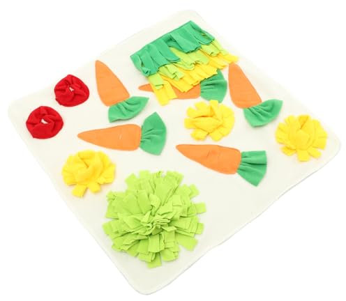 HAPINARY Snuffle Mat Für Hasen Igel Zubehör Haustiermatte Hamstermatte Meerschweinchenmatte Mit Rutschfester Unterlage Zum Schnüffeln Und Suchen Nach Leckereien