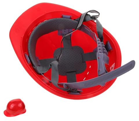OSALADI Protective Hard Hat Für Bauarbeiten Robuste Und Atmungsaktive Sicherheitsschutzkappe Aus Fiberglas Mit Belüftungsdesign Für Optimalen