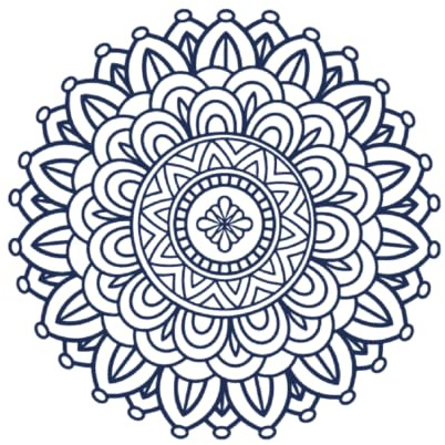 Tattwo.me – Temporäre Tattoos für Erwachsene und Kinder, hält 2 Wochen, wasserfest – Nelson-Mandala. – Pflanzliche Tinte – EU-Kosmetik-Zertifikat – (P0116)