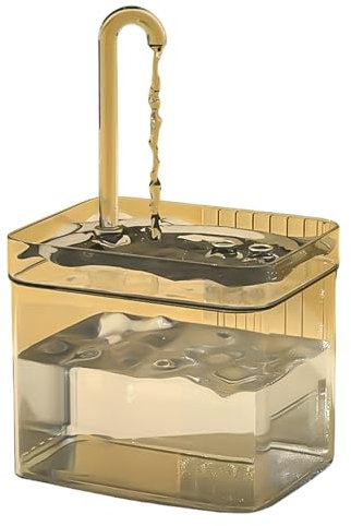 FCDURACORE Fontaine a Eau Chat Fountaine d'eau De Circulante en Circulation Bol À pour Chiens-Transparent-général