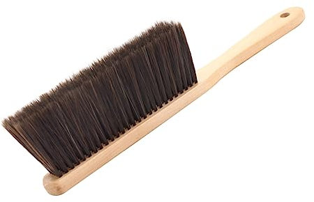 CIYODO Spazzola Per Pulizia Del Letto e Divano Con Setole Morbide e Manico in Legno Adatta Per Pulire Mobili Piani Di Lavoro e Superfici Grandi