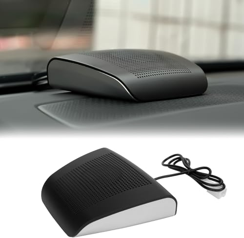 WDiYA Universal Car Center Channel Speaker - High Performance Surround Sound System, Surface Mount Mid-Dash Audio for All Vehicles, Easy No-Cut Installation, Sleek Design (Fits Trucks/SUVs/Sedans)