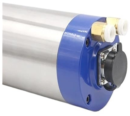 BQHHWTZ Motore mandrino CNC 2,2 kW Er20 raffreddato ad acqua, 4 cuscinetti in legno di pietra