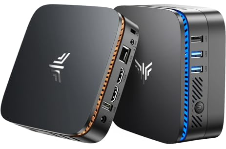 NiPoGi Mini PC W-11 Pro - Ntel Alder Lake-N100 (jusqu'à 3,4 GHz) 16 Go DDR4 1 To SSD - Mini ordinateur HDMI 2.0 UHD Display 4K @ 60 Hz - Ordinateur de bureau Gigabit Ethernet / 2.4 + 5G WiFi / BT4.2
