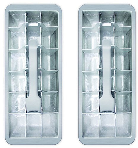 18 Cube Vintage Kitchen Ice Cube Tray 2-Pack