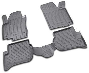 Passform Element Passgenaue Fußmatten für VW Golf Plus V 5Typ 6Q/9N/9N3 2002-2009 Gummimatten