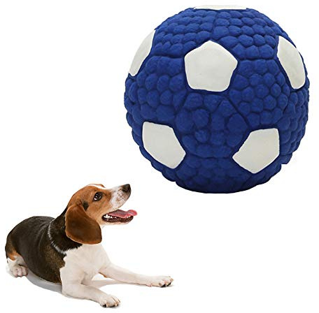 BEISIJIA Pipande husdjur hund leksak boll, mjuk latex tuggboll leksaker slitstarka hund tugga molar bollar för liten medium stor hund