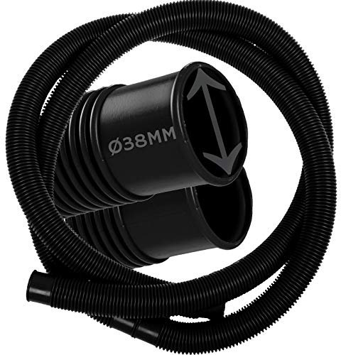 generisch Poolschlauch Solarschlauch Saugschlauch Schwimmbadschlauch Pool Ø 38mm schwarz (6,0m (4))
