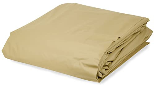Folie rund 0,8 mm Sand 300 x 135 cm, Deutsche Herstellung, Auskleidung, Innenhülle, Stahlwand, Pool, Einhängebiese