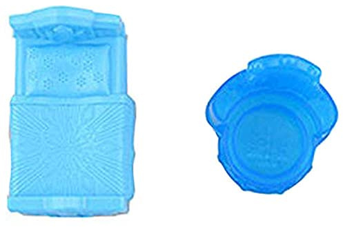 Replacement Parts for Fisher-Price Little People Frozen Elsa's Ice Palace - GGV29 ~ Replacement Blue Bed and Chair