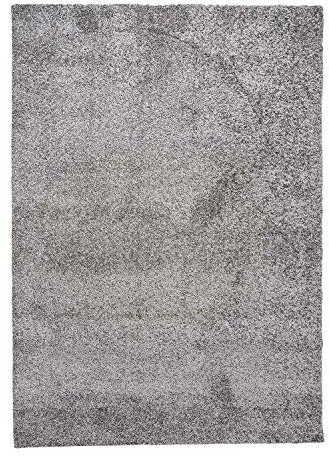 Möbel Jack Wohnzimmerteppich Florteppich Webteppich | Polypropylen | Anthrazit | 160x230 cm