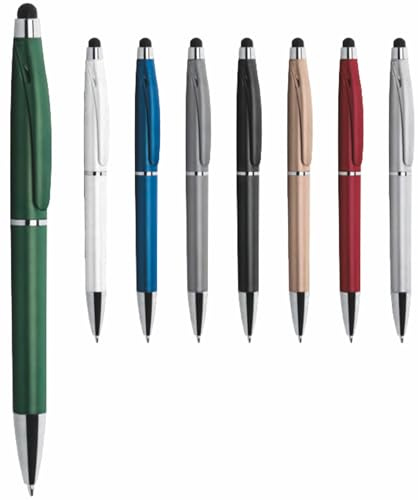 Penne Personalizzate stampa colori gadget personalizzata lotto 50 100 200 con gommino per touch screen PD090 (50)