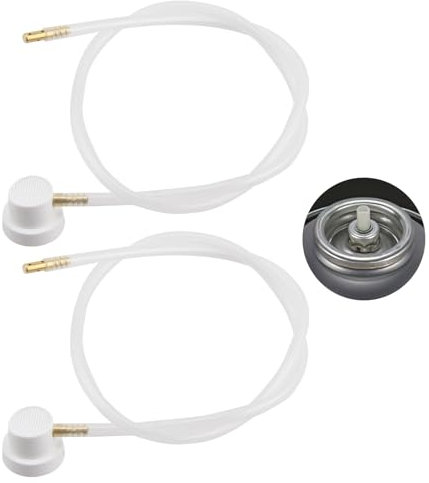 Tuyau d'Extension de Buse d'Aérosol 60 CM, 2 PCS Tuyau de Rechange pour Film Fluide Cavités aérographe, Accessoire de Pulvérisation Précis et Polyvalent pour Sous Couche Automobile