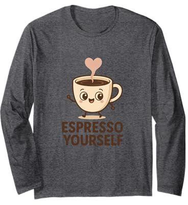 Tasse à café Expresso Mignonne avec Un Design Amusant Manche Longue