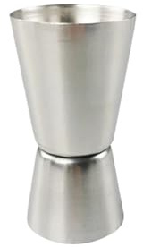 Tazas medidoras de acero inoxidable de 30 ml, 50 ml, 60 ml, para bar, fiesta, coctelera, doble disparo, para bebidas líquidas, herramienta de bricolaje (6,9 cm)