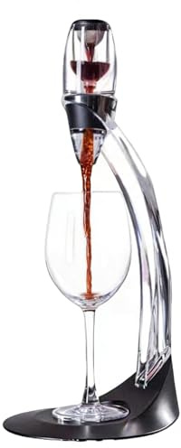 Aireador de vino – Decantador de vino tinto, aireador de vinos | para Navidad, jubilación, fiesta de San Valentín, cocina, degustación, hogar, camping, picnic, cenas familiares, bares, viajes, regalo