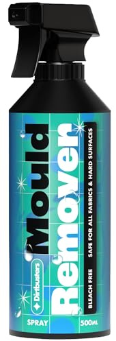 Dirtbusters Mould Remover Spray 500ml | Fabric & Upholstery Black Mould Remover – Sofa, Carpet, Leather, Wall & Bathroom Mildew Cleaner for Tiles & Grou