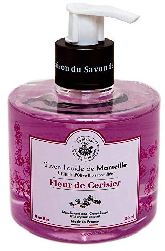 Flüssigseife mit Bio-Olivenöl 330 ml, Kirschblüte - La Maison du Savon von Marseille