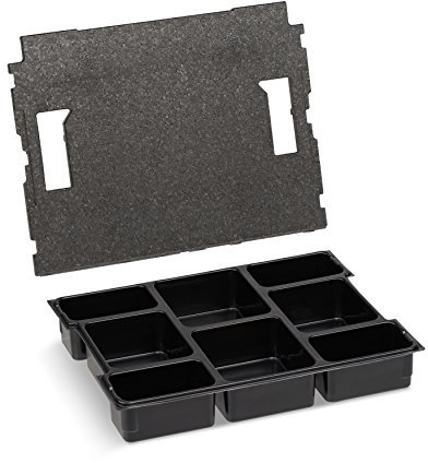 L-BOXX Sortimo Einsatz 8fach mit Deckelpolster für L-Boxx 102 - NICHT GEEIGNET FÜR NEUES MODELL G4
