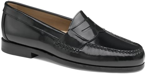 Johnston & Murphy Hayes Penny Loafer, Svart, 48 EU