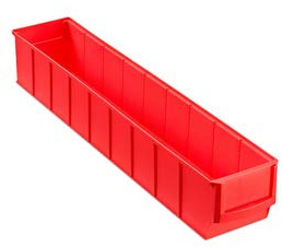 48 Stapelkiste Lagerbox Lagerkästen Universalbox 500x91x81 mm rot