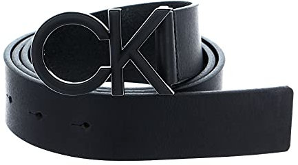 Calvin Klein CK Spiked Metal Rubber Belt 35mm W95 Black