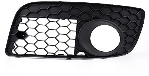 Nebelscheinwerfergitter Vorne, Asudaro ABS Mesh Grille Auto Nebelscheinwerfer Kühlergrill Abdeckung Nebelscheinwerfer Wabengitter Nebelscheinwerfer Rahmen Kompatibel mit Golf 5 GTI 2005-2009,Recht