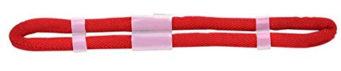 Tiro con Arco Finger Sling Recurve Bow Fingerling, Entrenador Ajustable Clicker Tabs Acolchado Extra cómodo para Accesorios de Tiro de Caza con Arco recurvo al Aire Libre(L Rojo)
