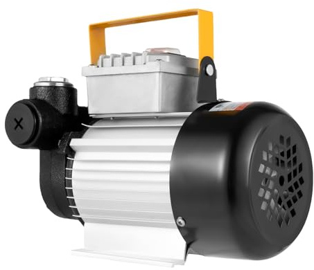 Cbhfmljd 110V Electric Transfer Pump, 16GPM 60L/min Oil Fuel Transfer Pump Self Priming Gear AC110V Oil Pump 550W Electric Oil Pump Transfer Fuel Fluid Pump Electric Fuel Pump AC Fuel Transfer Pump