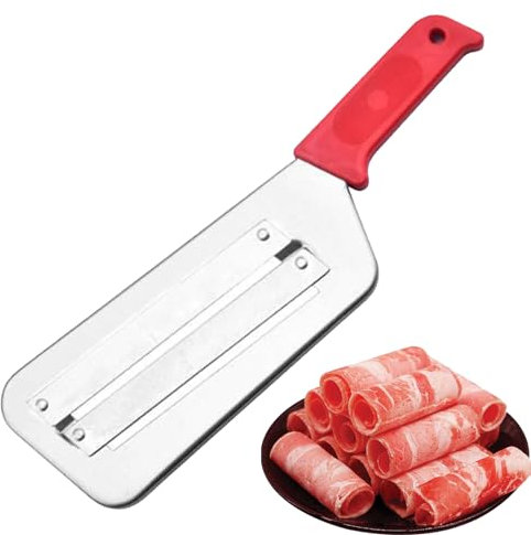 BSEID Picadora para repollo, trituradora para coles – Chopper doméstico de acero inoxidable | Rebanadora ergonómica para casa, restaurante, picadora de verduras multifuncional para calabacín