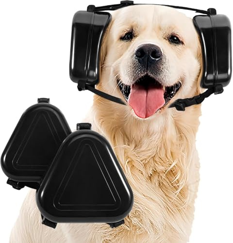 NICERINC PET Ohrenschützer für Hunde, Geräuschschutz, Noise-Cancelling-Kopfhörer für Hunde, Gehör- und Hörschutz bei Gewitter, Jagd und Ausflügen