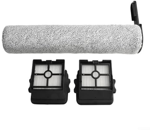 Set di accessori per aspirapolvere Laresar per M3 a secco a umido, accessori senza fili per aspirapolvere a umido e a secco, 1 rotolo, 2 filtri HEPA