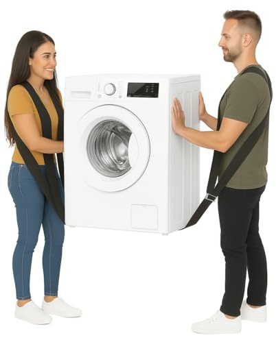 kör4u Schwerlastgurt für 2 Personen – Transportgurt, Möbeltragegurt, Umzuggurt, robuster Hebegurt aus PP & verzinktem Eisen, mit stabilem Metallverschluss