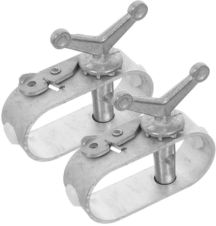 Kichvoe Tendeur de Câble en Acier A3 Robuste 2 Pièces, Serrage-câble Polyvalent pour Vigne et Arbres Fruitiers, Mini Tendeur de Fil de Clôture pour Jardin et Serrage, Outil de Tension